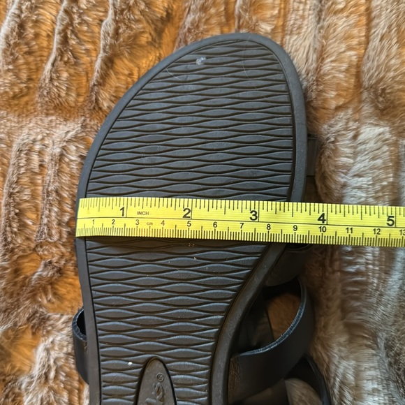 Clark’s Black Leather Gladiator Sandals EUC 7.5 - Picture 9 of 10